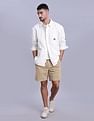 Tommy Hilfiger Solid Oversized-Fit Woven Shirts