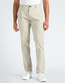 Calvin Klein Solid Tapered Chinos