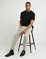 Calvin Klein Jeans Comfort Fit Solid Track Pant