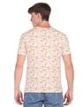 Flying Machine All Over Print Cotton T-Shirt