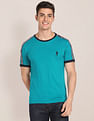 U.S. Polo Assn. Contrast Tape Cotton T-Shirt