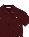 Tommy Hilfiger Kids Boys Embroidered Regular-Fit Cotton Polo T-Shirt
