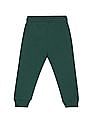 U.S. Polo Assn. Kids Elasticised Waist Solid Track Pants