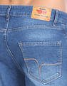 Flying Machine Stone Wash Mankle Slim Fit Jeans