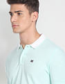 Arrow Sports Contrast Collar Cotton Polo Shirt