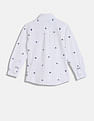 Tommy Hilfiger Kids Boys Printed Regular-Fit Cotton Shirt