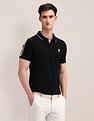 U.S. Polo Assn. Slim Fit Solid Polo Shirt