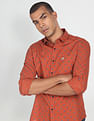 U.S. Polo Assn. Denim Co. Printed Cotton Casual Shirt