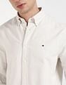 Tommy Hilfiger Striped Regular-Fit Oxford Woven Shirt