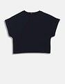 Tommy Hilfiger Kids Girls Logo Relaxed-Fit Cotton T-Shirt