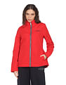 Tommy Hilfiger Women Red Tiffany Yacht Solid Nylon Jacket