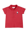 U.S. Polo Assn. Kids Girls Cotton Solid Polo Shirt