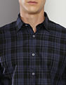 Calvin Klein Jeans Plaid Check Twill Slim Shirt