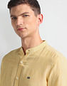 Arrow Sports Linen Blend Slim Fit Shirt