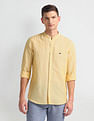 Arrow Sports Linen Blend Slim Fit Shirt