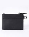 Calvin Klein Logo Black Leather Bi-Fold Wallet