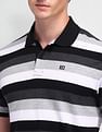 Arrow Sport Horizontal Striped Regular Polo Shirt