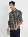 Arrow Sports Tartan Check Cotton Shirt