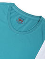 Flying Machine Pure Cotton Colour Block T-Shirt