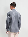 Arrow Sport Tailored Fit Vertical Stripes Shirt