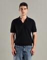 Tommy Hilfiger Texture Regular-Fit Cotton Polo T-Shirt