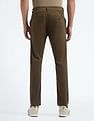 Flying Machine Mid Rise Slash Slim Tapered Fit Chinos