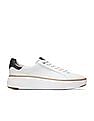 Cole Haan Women White Round Toe GrandPrø Topspin Sneakers