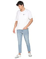 Flying Machine Mid Rise Stone Wash Jeans