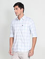 Arrow Sports Graph Check Manhattan Slim Fit Cotton Casual Shirt