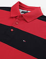 Tommy Hilfiger Slim Fit Rugby Stripes Polo Shirt