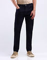 Flying Machine Mid Rise Slash Slim Tapered Fit Jeans