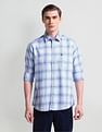 Arrow Sport Tartan Checks Twill Shirt