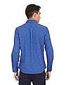 U.S. Polo Assn. Spread Collar Printed Casual Shirt