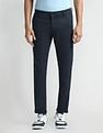 Arrow Sport Slim Fit Geometric Patterned Trousers