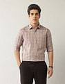 Arrow Geometric Printed Dobby Shirt