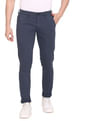 Flying Machine Mid Rise Solid Trousers