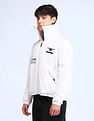 Flying Machine Relaxed Fit Printed Padded Jacket