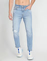 Flying Machine Mankle Slim Fit Whiskered Classic Vintage Jeans