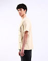 Flying Machine Abstract Print Relaxed Fit T-Shirt