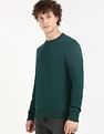 Tommy Hilfiger Solid Regular-Fit Cotton Sweater