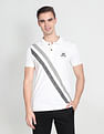 U.S. Polo Assn. Denim Co. Diagonal Stripe Cotton Polo Shirt