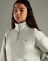 Tommy Hilfiger Regular Fit Cotton Half-Zip Sweatshirt