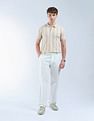 Flying Machine Vertical Striped Essentials Polo Shirt