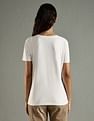 Tommy Hilfiger Embroidered Logo Regular Fit Cotton T-Shirt