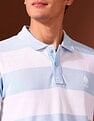 U.S. Polo Assn. Horizontal Striped Working Holiday Polo Shirt