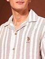 U.S. Polo Assn. Vertical Striped Pure Cotton Shirt