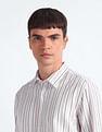 Flying Machine Vertical Stripe Slim Fit Shirt