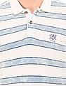 U.S. Polo Assn. Denim Co. Striped Muscle Fit Polo Shirt