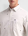 Arrow Sport Geometric Print Cotton Shirt