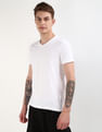 Calvin Klein Stretch Slim Fit V-Neck T-Shirt